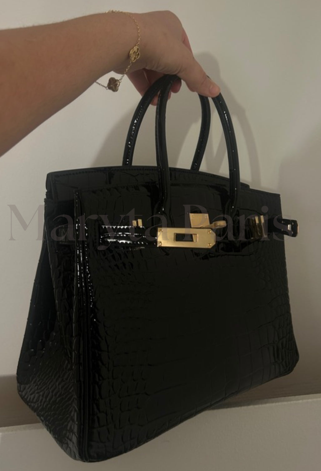 Mayna croco black