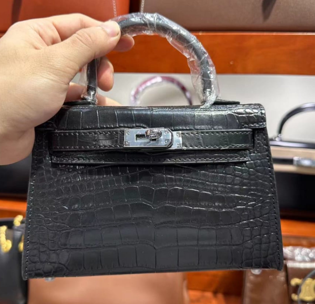 Naïa croco noir