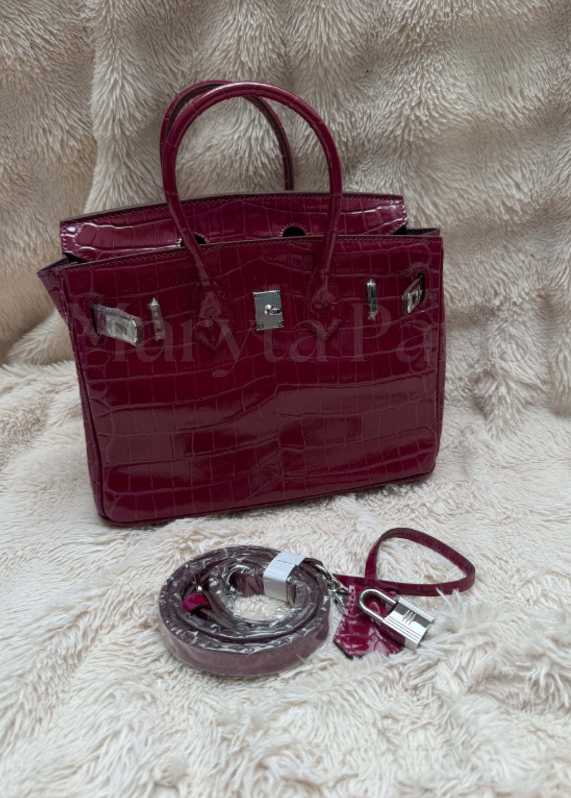 Mayna Croco Framboise