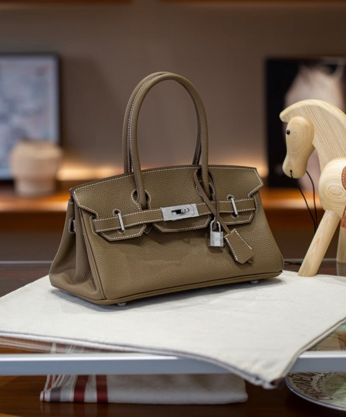 Lina bag taupe